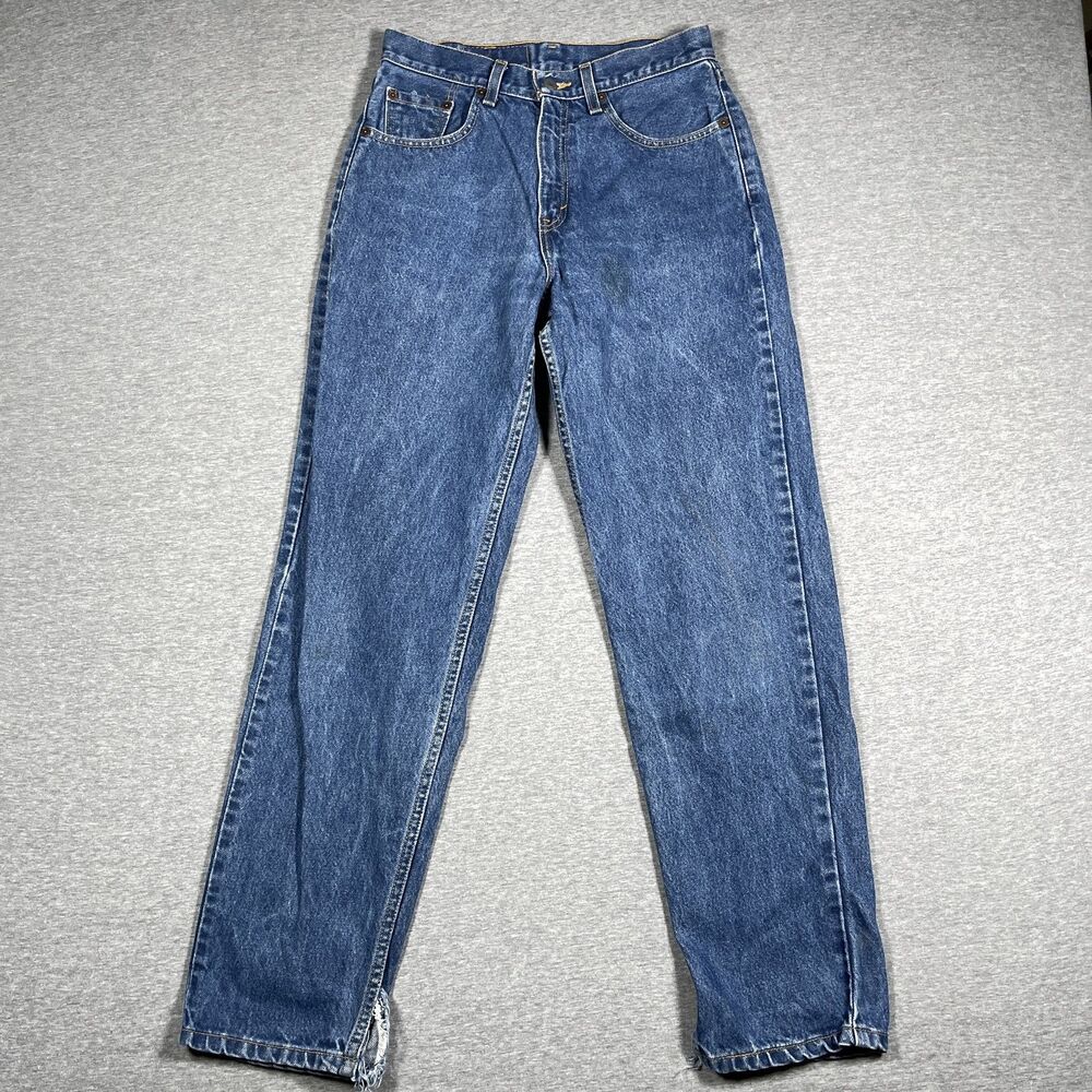 Vintage Levi's Jeans Womens 6 Blue Loose Fit Denim Regular Fit